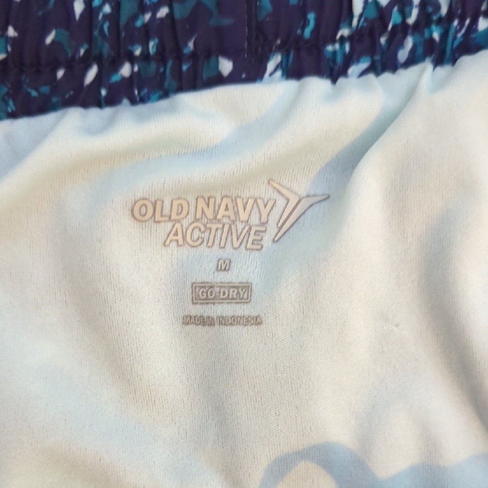 Old Navy Blue Athletic Shorts - Picture 3 of 5